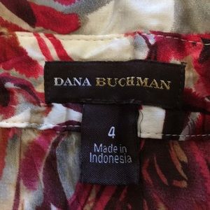 Dana Buchman Tops - Dana Buchanan Print Button Down Blouse sz 4 Dana Buchman Tops - Dana Buchanan Print Button Down Blouse sz 4